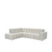 LABEL51 Hoekbank Valentino Chenille Beige Links