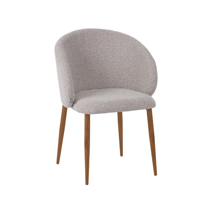 LABEL51 Eetkamerstoel Yuki - Naturel - Royal Boucle - Naturel...