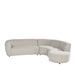 LABEL51 Hoekbank Florence Bouclé Beige Rechts