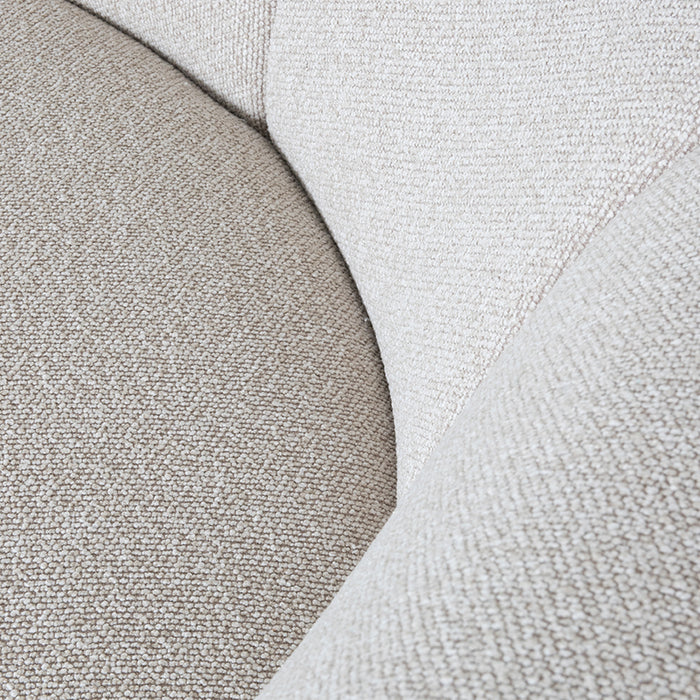 LABEL51 Hoekbank Mauro Bouclé Beige Rechts