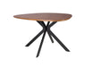 Eettafel Chase Table MDF, Metaal Beige 110x110, sfeerbeeld 3