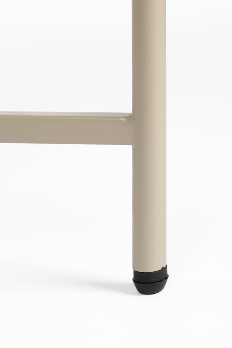 Salontafel Marcio Coffee Table Metaal, MDF Zwart 40x40, sfeerbeeld 3