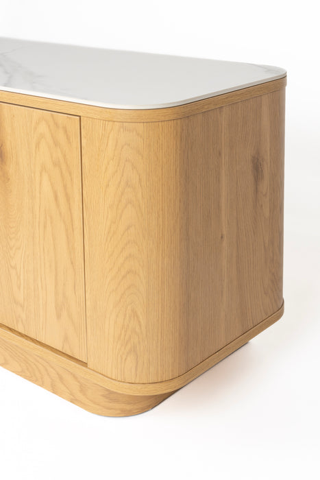 Dressoir Almira Sideboard Hout Beige 180x40, sfeerbeeld 6