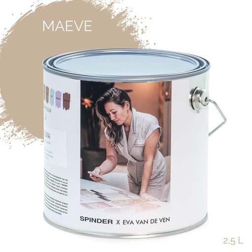 x Eva van de Ven - 2,5L Matte Muurverf - Maeve Spinder Design-Verf-Spinder