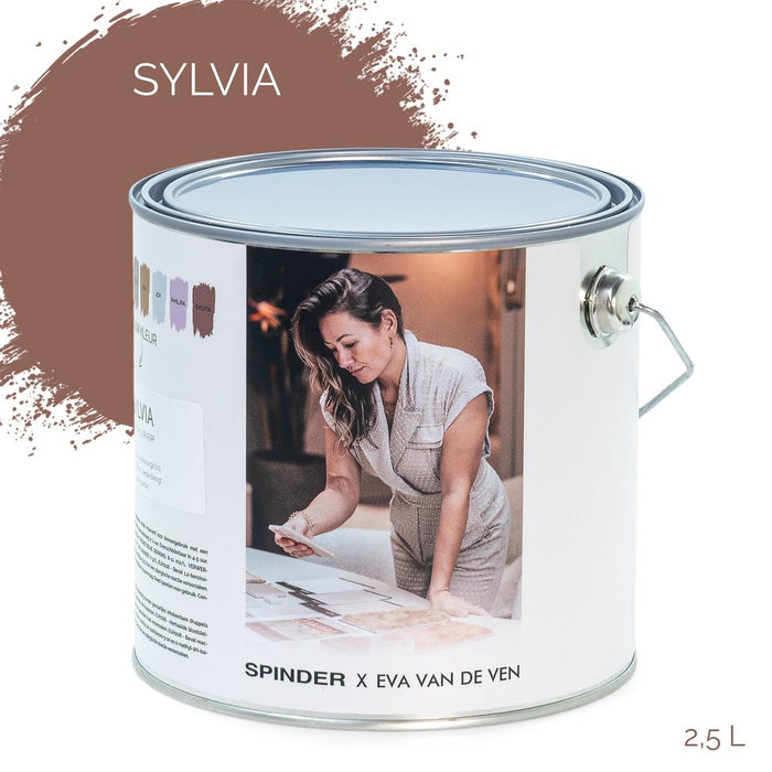 x Eva van de Ven - 2,5L Matte Muurverf - Sylvia Spinder Design-Verf-Spinder