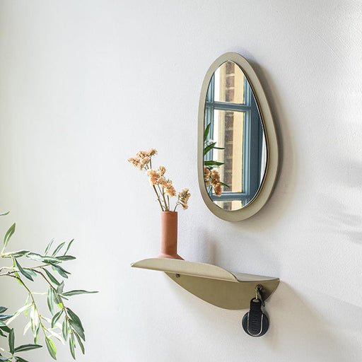 x Eva van de Ven - PIPA Bottom Wandplank - Champagne Spinder Design-Spiegels-Spinder