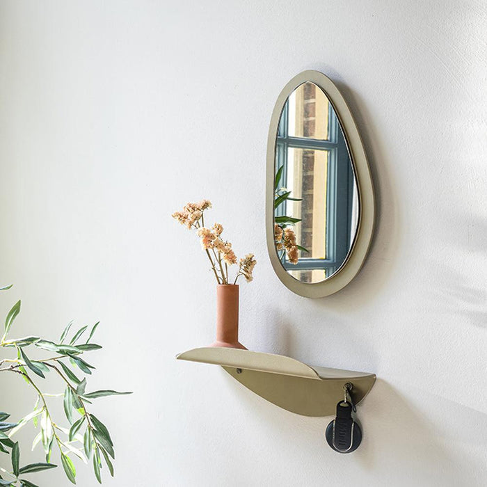 x Eva van de Ven - PIPA Bottom Wandplank - Champagne Spinder Design-Spiegels-Spinder