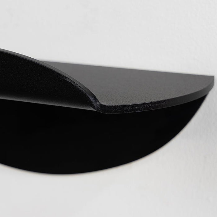 x Eva van de Ven - PIPA Bottom Wandplank - Zwart Spinder Design-Spiegels-Spinder