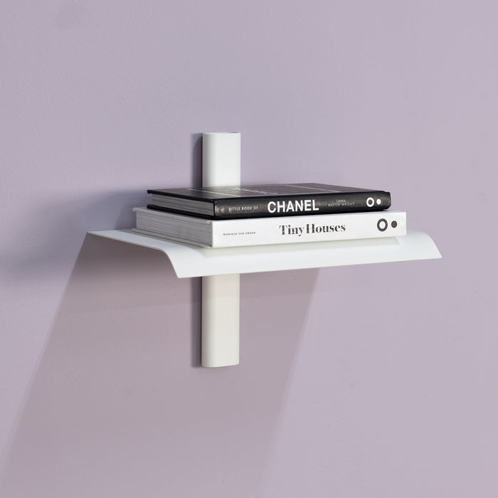 x OnMateria - HOLA 1 Wandplank - Wit Spinder Design-Wandplanken-Spinder