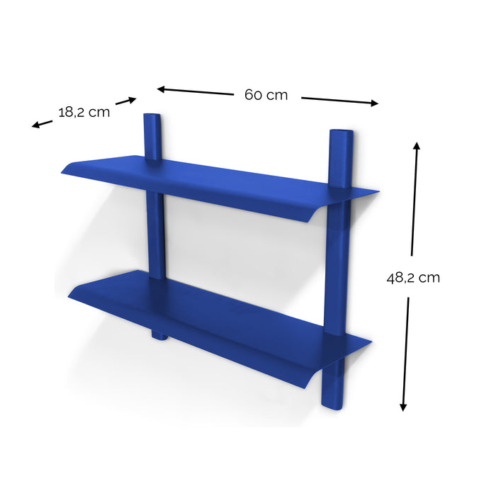 x OnMateria - HOLA 3 Wandplank - Ultramarine Spinder Design-Wandplanken-Spinder