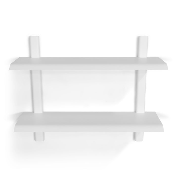 x OnMateria - HOLA 3 Wandplank - Wit Spinder Design-Wandplanken-Spinder